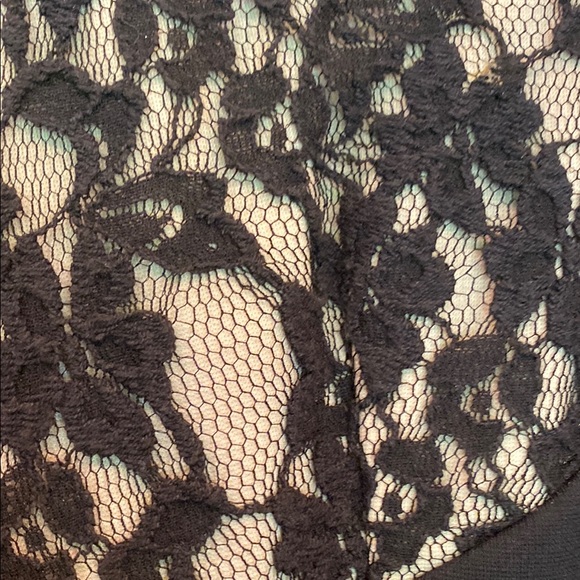 Ted Baker London Black with Nude Underlay Dress - Picture 3 of 7